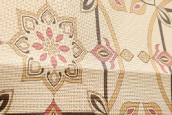 Κέντημα τραβέρσα 50Χ130cm γραμμικό με άνθη