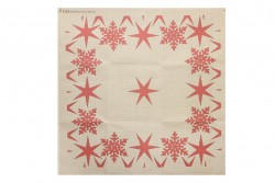 Κέντημα καρέ 90Χ90cm Χριστουγεννιάτικο 