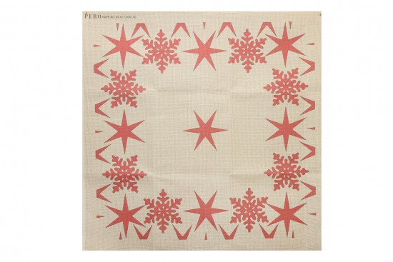 Κέντημα καρέ 90Χ90cm Χριστουγεννιάτικο 