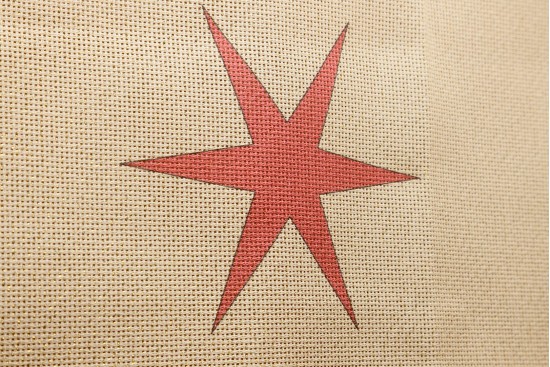 Κέντημα καρέ 90Χ90cm Χριστουγεννιάτικο 