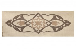 Κέντημα τραβέρσα 50Χ130cm με σχέδιο άνθη