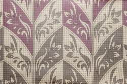 Κέντημα καρέ 90Χ90cm με σχέδιο άνθη