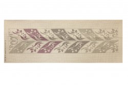 Κέντημα τραβέρσα 50Χ130cm με σχέδιο άνθη