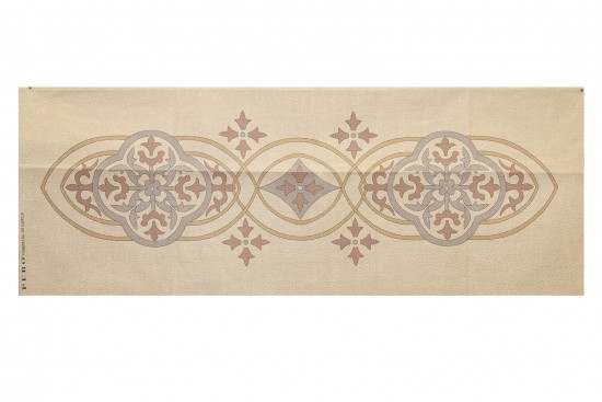 Κέντημα τραβέρσα 50Χ130cm με σχέδιο άνθη