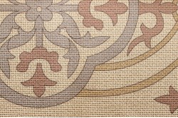 Κέντημα τραβέρσα 50Χ130cm με σχέδιο άνθη