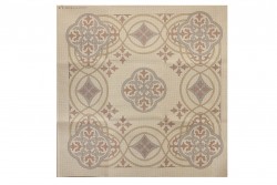 Κέντημα καρέ 90Χ90cm με σχέδιο άνθη