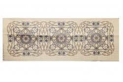 Κέντημα τραβέρσα 50Χ130cm με σχέδιο άνθη