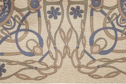 Κέντημα τραβέρσα 50Χ130cm με σχέδιο άνθη