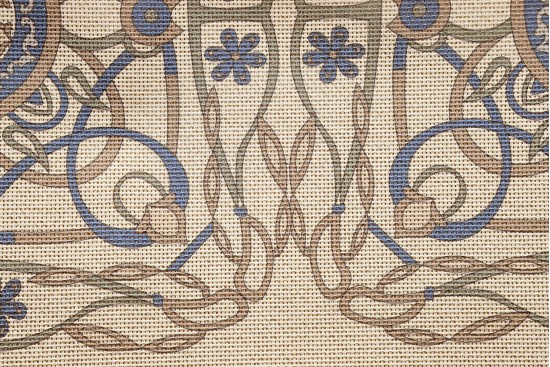 Κέντημα τραβέρσα 50Χ130cm με σχέδιο άνθη