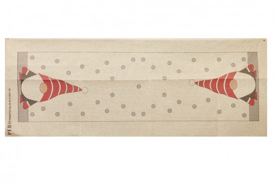 Κέντημα τραβέρσα 45Χ130cm με σχέδιο νανάκια - Χριστουγεννιάτικο