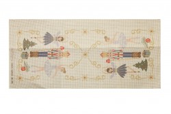 Κέντημα πολύχρωμο σεμέν 40X93cm σε σχέδιο Χριστουγεννιάτικη σύνθεση