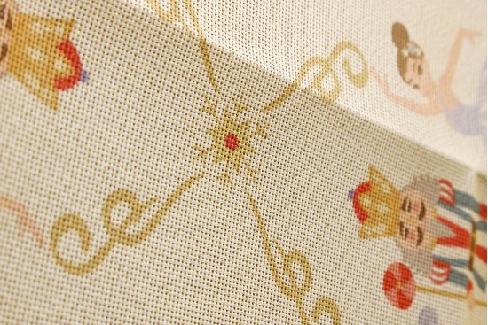 Κέντημα πολύχρωμο σεμέν 40X93cm σε σχέδιο Χριστουγεννιάτικη σύνθεση