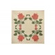 Κέντημα πολύχρωμο καρέ 90X90cm σε σχέδιο Τριαντάφυλλα 