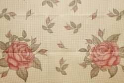 Κέντημα πολύχρωμο καρέ 100X100cm σε σχέδιο Τριαντάφυλλα 