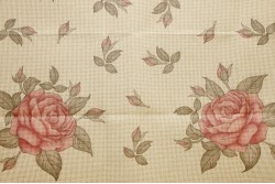 Κέντημα πολύχρωμο καρέ 100X100cm σε σχέδιο Τριαντάφυλλα 