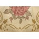 Κέντημα πολύχρωμο τραβέρσα 42X135cm σε σχέδιο Τριαντάφυλλα 