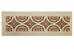 Κέντημα τραβέρσα 50Χ130cm σε μοντέρνο σχέδιο άνθη