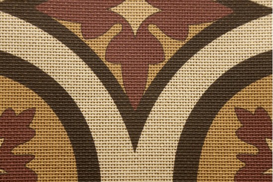 Κέντημα τραβέρσα 50Χ130cm σε μοντέρνο σχέδιο άνθη