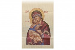 Κέντημα προσκυνητάρι τραβέρσα 50X150cm Παναγία Βρεφοκρατούσα 