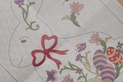 Κέντημα τραβέρσα 40Χ145cm Πασχαλινό Λαγουδάκι