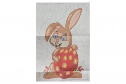 Κέντημα σεμέν 55Χ75cm Πασχαλινό Λαγουδάκι