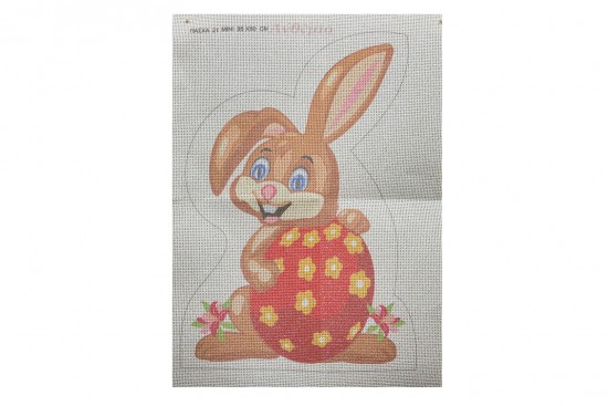 Κέντημα πετσετάκι 35Χ50cm Πασχαλινό Λαγουδάκι