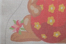 Κέντημα πετσετάκι 35Χ50cm Πασχαλινό Λαγουδάκι