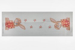 Κέντημα τραβέρσα 40Χ135cm Πασχαλινό Λαγουδάκι