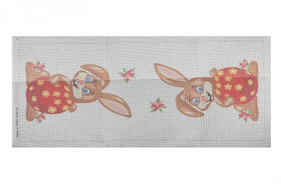 Κέντημα σεμέν 40Χ93cm Πασχαλινό Λαγουδάκι