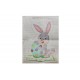 Κέντημα πετσετάκι 35Χ50cm Πασχαλινό Λαγουδάκι