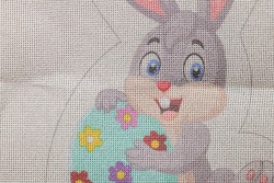 Κέντημα πετσετάκι 35Χ50cm Πασχαλινό Λαγουδάκι