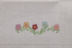 Κέντημα τραβέρσα 40Χ135cm Πασχαλινό Λαγουδάκι