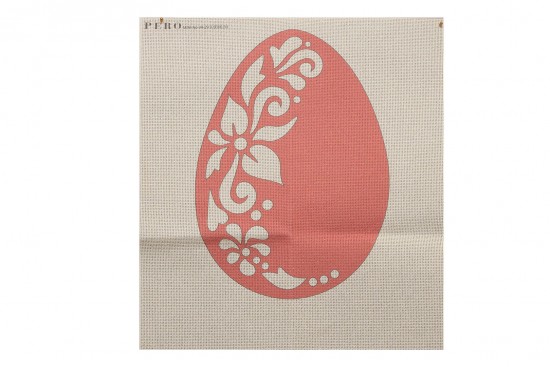 Κέντημα μικρό καρέ 50Χ50cm με σχέδιο Πασχαλινό Αυγό