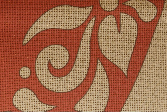 Κέντημα τραβέρσα 50Χ130cm με σχέδιο Πασχαλινό Αυγό