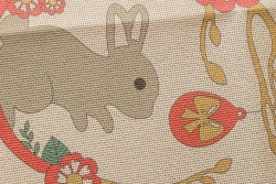 Κέντημα τραβέρσα 50Χ130cm με σχέδιο Πασχαλινό Αυγό και Λαγουδάκι