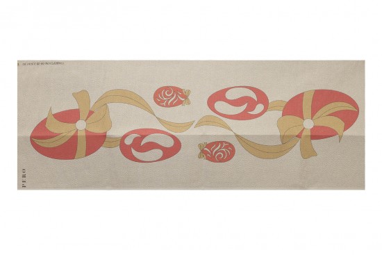 Κέντημα τραβέρσα 50Χ130cm με σχέδιο Πασχαλινό Αυγό 