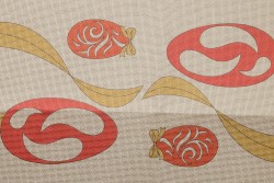 Κέντημα τραβέρσα 50Χ130cm με σχέδιο Πασχαλινό Αυγό 