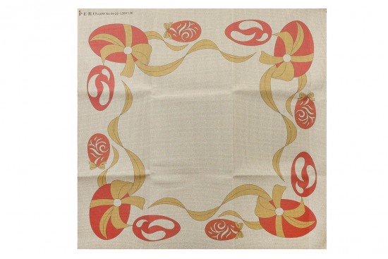 Κέντημα καρέ 100Χ100cm με σχέδιο Πασχαλινό Αυγό 