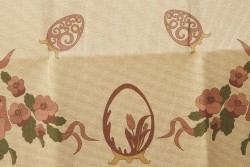 Κέντημα καρέ 100Χ100cm με σχέδιο Πασχαλινό Αυγό Φαμπερζέ  