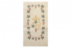 Κέντημα προσκυνητάρι τραβέρσα 50X150cm Σταυρός και Άμπελος