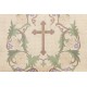 Κέντημα προσκυνητάρι τραβέρσα 50X150cm Σταυρός και Άνθη