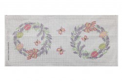 Κέντημα σεμέν 40Χ93cm με σχέδιο Πασχαλινό - Στεφάνι