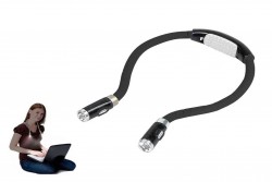 Hands-Free Φακός Λαιμού LED 