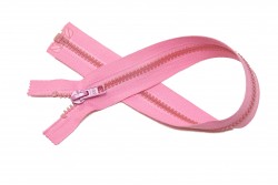 Riri zipper (bone) 40cm in pink color