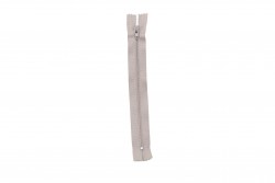 Zipper simple 18cm beige