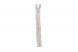 Zipper simple 18cm beige