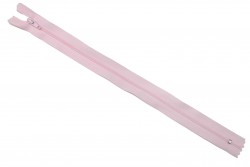 Φερμουάρ σπιράλ λεπτό 30cm σε ροζ χρώμα