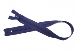 Zipper simple 45cm purple 