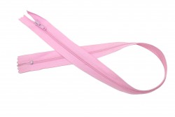 Zipper simple 45cm pink