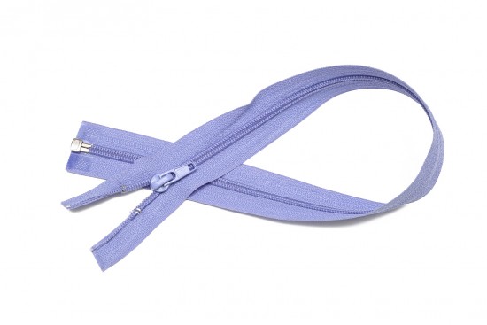 Φερμουάρ διαχωριζόμενο - σπιράλ 45cm σε λιλά χρώμα
